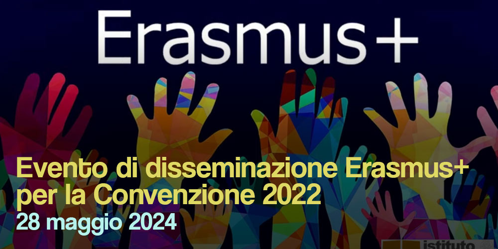 vento di disseminazione Erasmus+ per la Convenzione 2022