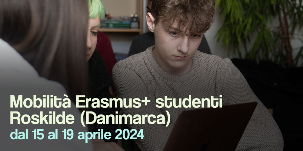 Mobilità Erasmus+ studenti Roskilde (Danimarca) dal 15 al 19 aprile 2024